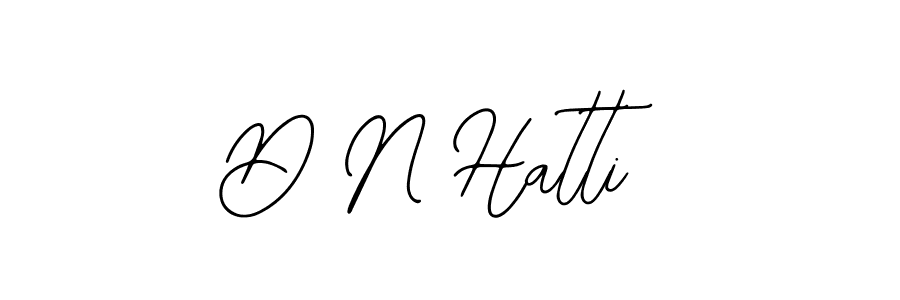 How to make D N Hatti signature? Bearetta-2O07w is a professional autograph style. Create handwritten signature for D N Hatti name. D N Hatti signature style 12 images and pictures png