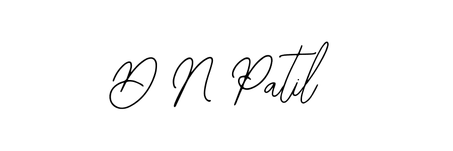 D N Patil stylish signature style. Best Handwritten Sign (Bearetta-2O07w) for my name. Handwritten Signature Collection Ideas for my name D N Patil. D N Patil signature style 12 images and pictures png