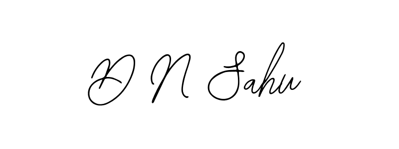 Design your own signature with our free online signature maker. With this signature software, you can create a handwritten (Bearetta-2O07w) signature for name D N Sahu. D N Sahu signature style 12 images and pictures png