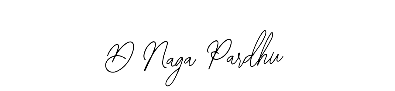 Design your own signature with our free online signature maker. With this signature software, you can create a handwritten (Bearetta-2O07w) signature for name D Naga Pardhu. D Naga Pardhu signature style 12 images and pictures png