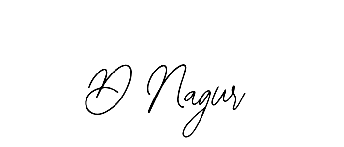 Also we have D Nagur name is the best signature style. Create professional handwritten signature collection using Bearetta-2O07w autograph style. D Nagur signature style 12 images and pictures png