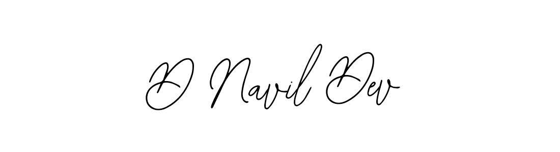 Use a signature maker to create a handwritten signature online. With this signature software, you can design (Bearetta-2O07w) your own signature for name D Navil Dev. D Navil Dev signature style 12 images and pictures png