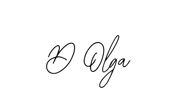 Design your own signature with our free online signature maker. With this signature software, you can create a handwritten (Bearetta-2O07w) signature for name D Olga. D Olga signature style 12 images and pictures png