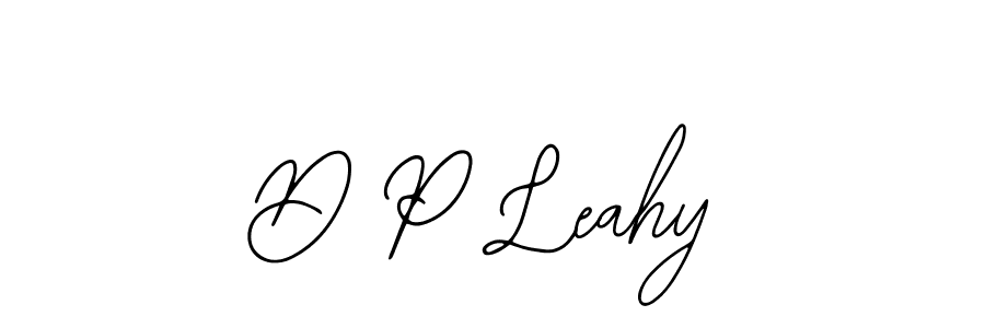 How to make D P Leahy signature? Bearetta-2O07w is a professional autograph style. Create handwritten signature for D P Leahy name. D P Leahy signature style 12 images and pictures png