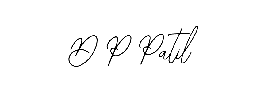 You should practise on your own different ways (Bearetta-2O07w) to write your name (D P Patil) in signature. don't let someone else do it for you. D P Patil signature style 12 images and pictures png