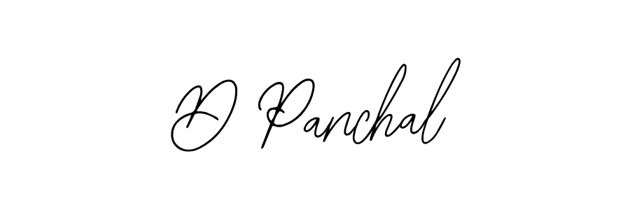 You should practise on your own different ways (Bearetta-2O07w) to write your name (D Panchal) in signature. don't let someone else do it for you. D Panchal signature style 12 images and pictures png