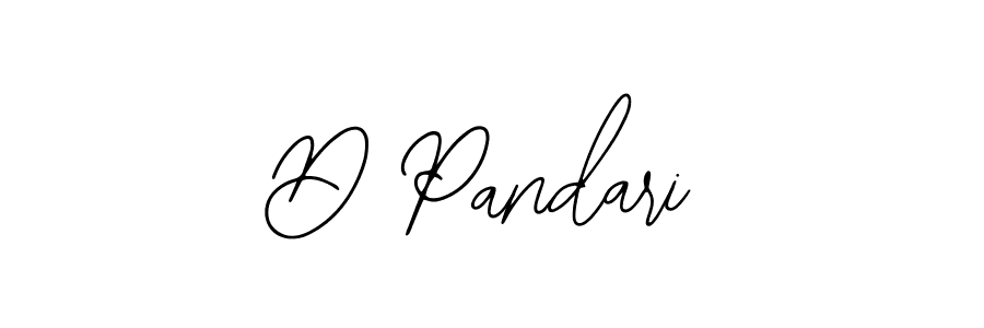 Use a signature maker to create a handwritten signature online. With this signature software, you can design (Bearetta-2O07w) your own signature for name D Pandari. D Pandari signature style 12 images and pictures png