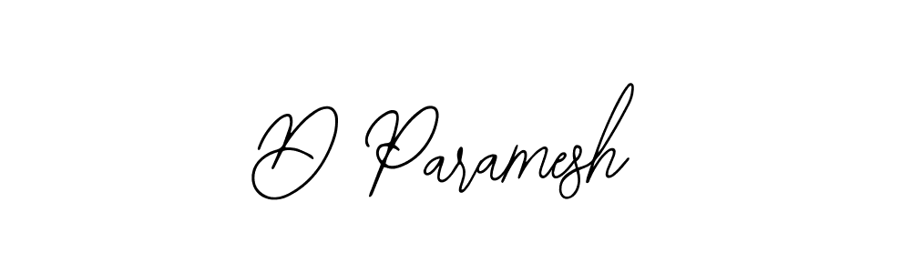 D Paramesh stylish signature style. Best Handwritten Sign (Bearetta-2O07w) for my name. Handwritten Signature Collection Ideas for my name D Paramesh. D Paramesh signature style 12 images and pictures png