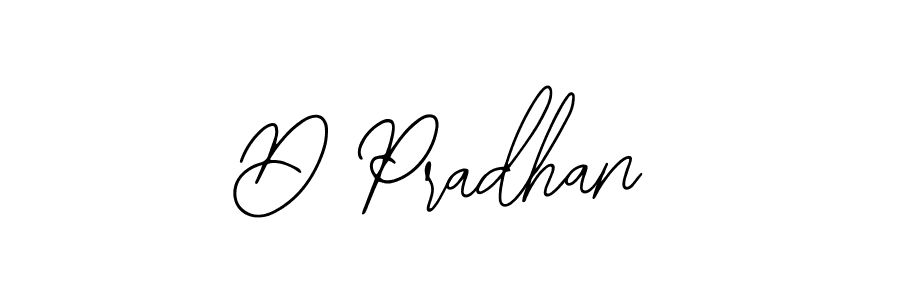 Make a beautiful signature design for name D Pradhan. With this signature (Bearetta-2O07w) style, you can create a handwritten signature for free. D Pradhan signature style 12 images and pictures png