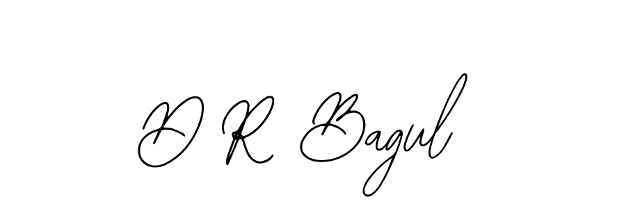 You should practise on your own different ways (Bearetta-2O07w) to write your name (D R Bagul) in signature. don't let someone else do it for you. D R Bagul signature style 12 images and pictures png