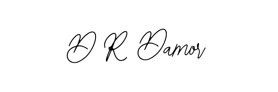 if you are searching for the best signature style for your name D R Damor. so please give up your signature search. here we have designed multiple signature styles  using Bearetta-2O07w. D R Damor signature style 12 images and pictures png