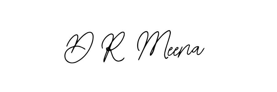 Design your own signature with our free online signature maker. With this signature software, you can create a handwritten (Bearetta-2O07w) signature for name D R Meena. D R Meena signature style 12 images and pictures png