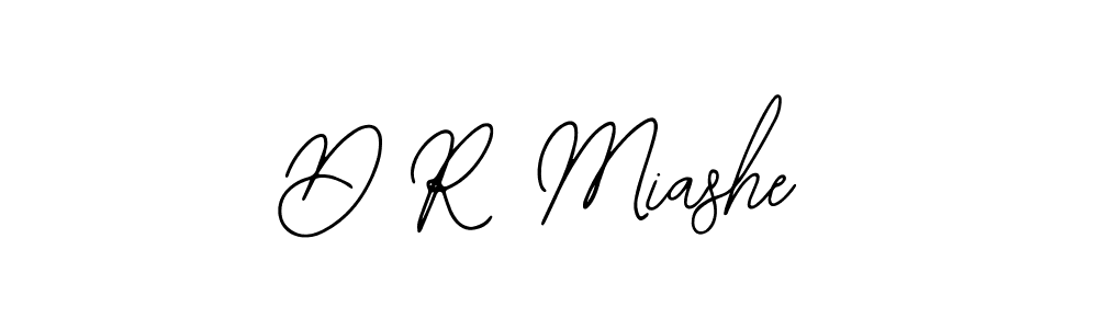 Make a beautiful signature design for name D R Miashe. With this signature (Bearetta-2O07w) style, you can create a handwritten signature for free. D R Miashe signature style 12 images and pictures png