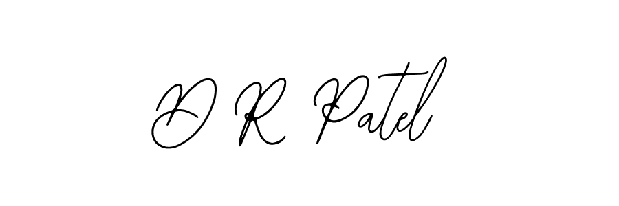 Design your own signature with our free online signature maker. With this signature software, you can create a handwritten (Bearetta-2O07w) signature for name D R Patel. D R Patel signature style 12 images and pictures png