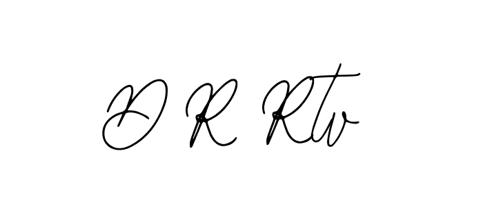 You should practise on your own different ways (Bearetta-2O07w) to write your name (D R Rtv) in signature. don't let someone else do it for you. D R Rtv signature style 12 images and pictures png
