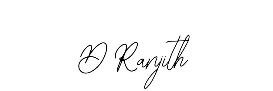 How to Draw D Ranjith signature style? Bearetta-2O07w is a latest design signature styles for name D Ranjith. D Ranjith signature style 12 images and pictures png