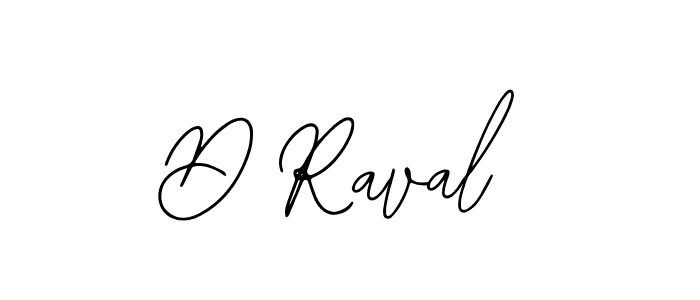 D Raval stylish signature style. Best Handwritten Sign (Bearetta-2O07w) for my name. Handwritten Signature Collection Ideas for my name D Raval. D Raval signature style 12 images and pictures png