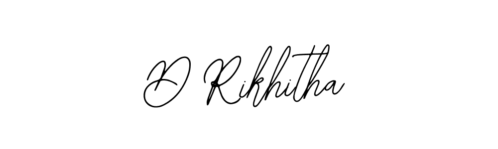 Make a beautiful signature design for name D Rikhitha. Use this online signature maker to create a handwritten signature for free. D Rikhitha signature style 12 images and pictures png
