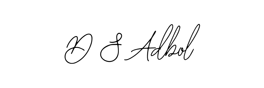 Once you've used our free online signature maker to create your best signature Bearetta-2O07w style, it's time to enjoy all of the benefits that D S Adbol name signing documents. D S Adbol signature style 12 images and pictures png