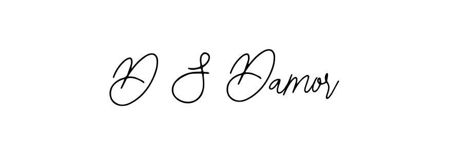The best way (Bearetta-2O07w) to make a short signature is to pick only two or three words in your name. The name D S Damor include a total of six letters. For converting this name. D S Damor signature style 12 images and pictures png