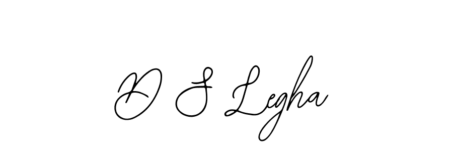 The best way (Bearetta-2O07w) to make a short signature is to pick only two or three words in your name. The name D S Legha include a total of six letters. For converting this name. D S Legha signature style 12 images and pictures png