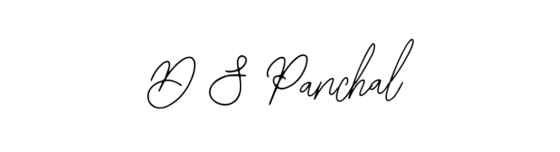 D S Panchal stylish signature style. Best Handwritten Sign (Bearetta-2O07w) for my name. Handwritten Signature Collection Ideas for my name D S Panchal. D S Panchal signature style 12 images and pictures png
