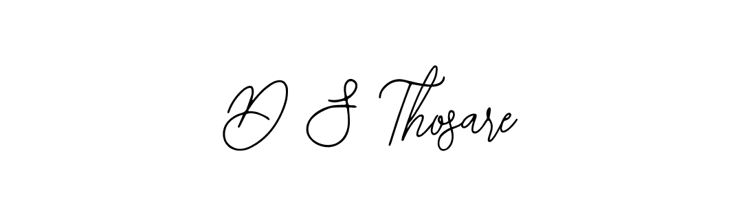 How to Draw D S Thosare signature style? Bearetta-2O07w is a latest design signature styles for name D S Thosare. D S Thosare signature style 12 images and pictures png