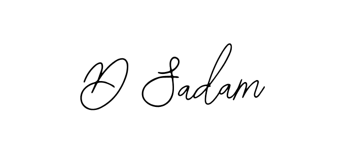 Similarly Bearetta-2O07w is the best handwritten signature design. Signature creator online .You can use it as an online autograph creator for name D Sadam. D Sadam signature style 12 images and pictures png