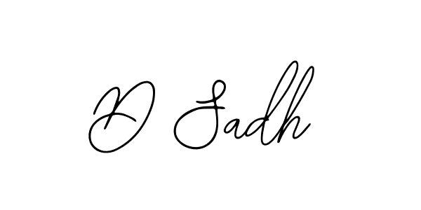Create a beautiful signature design for name D Sadh. With this signature (Bearetta-2O07w) fonts, you can make a handwritten signature for free. D Sadh signature style 12 images and pictures png
