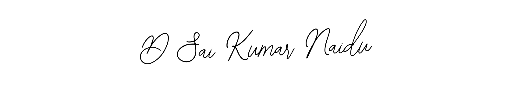 Make a beautiful signature design for name D Sai Kumar Naidu. With this signature (Bearetta-2O07w) style, you can create a handwritten signature for free. D Sai Kumar Naidu signature style 12 images and pictures png
