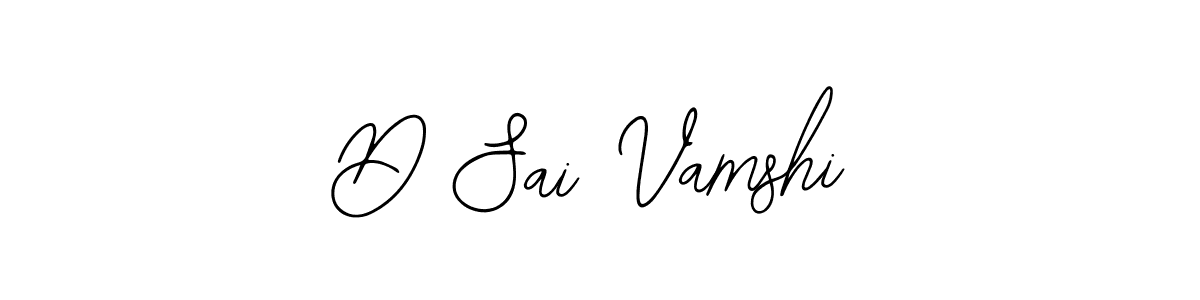 Use a signature maker to create a handwritten signature online. With this signature software, you can design (Bearetta-2O07w) your own signature for name D Sai Vamshi. D Sai Vamshi signature style 12 images and pictures png