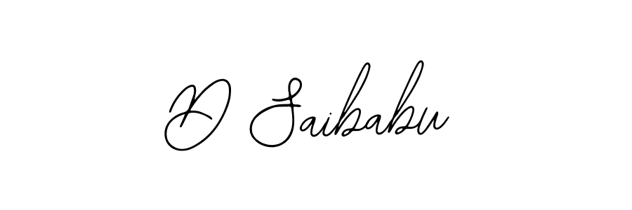 How to Draw D Saibabu signature style? Bearetta-2O07w is a latest design signature styles for name D Saibabu. D Saibabu signature style 12 images and pictures png