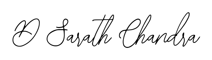 Upgrade your professional image with D Sarath Chandra signature created with Bearetta-2O07w font. Fast, free, and watermark-free download. D Sarath Chandra signature style 12 images and pictures png