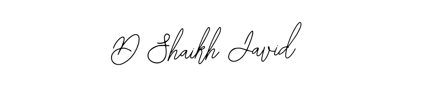 How to make D Shaikh Javid signature? Bearetta-2O07w is a professional autograph style. Create handwritten signature for D Shaikh Javid name. D Shaikh Javid signature style 12 images and pictures png