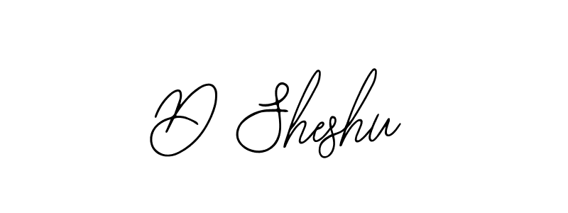 Create a beautiful signature design for name D Sheshu. With this signature (Bearetta-2O07w) fonts, you can make a handwritten signature for free. D Sheshu signature style 12 images and pictures png