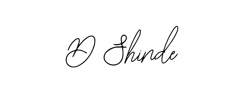 The best way (Bearetta-2O07w) to make a short signature is to pick only two or three words in your name. The name D Shinde include a total of six letters. For converting this name. D Shinde signature style 12 images and pictures png