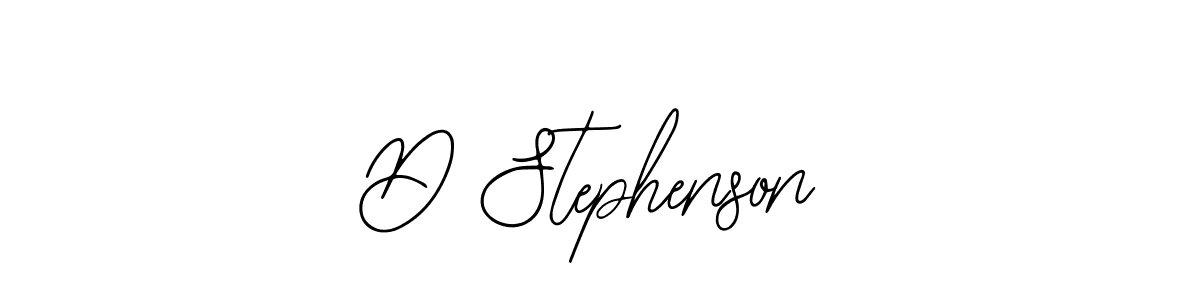 Also we have D Stephenson name is the best signature style. Create professional handwritten signature collection using Bearetta-2O07w autograph style. D Stephenson signature style 12 images and pictures png