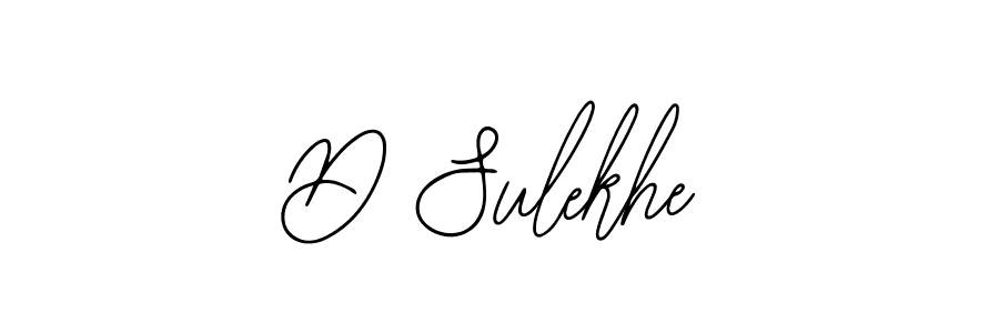 Make a beautiful signature design for name D Sulekhe. With this signature (Bearetta-2O07w) style, you can create a handwritten signature for free. D Sulekhe signature style 12 images and pictures png
