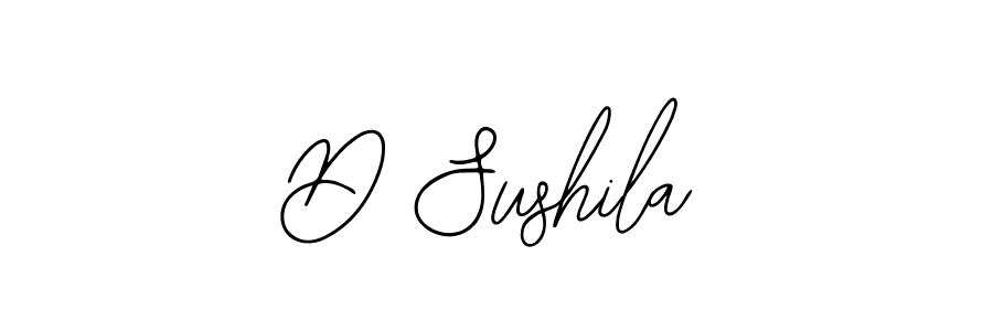 Make a short D Sushila signature style. Manage your documents anywhere anytime using Bearetta-2O07w. Create and add eSignatures, submit forms, share and send files easily. D Sushila signature style 12 images and pictures png
