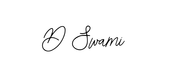 How to make D Swami signature? Bearetta-2O07w is a professional autograph style. Create handwritten signature for D Swami name. D Swami signature style 12 images and pictures png