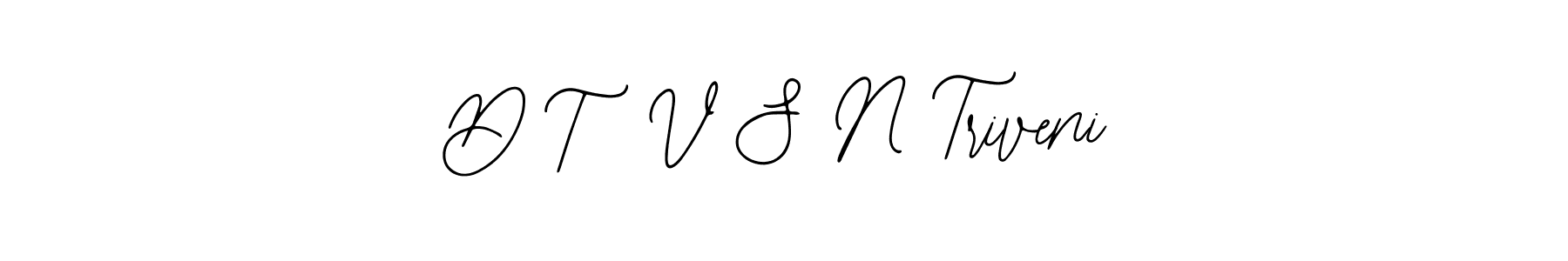 D T  V S N Triveni stylish signature style. Best Handwritten Sign (Bearetta-2O07w) for my name. Handwritten Signature Collection Ideas for my name D T  V S N Triveni. D T  V S N Triveni signature style 12 images and pictures png