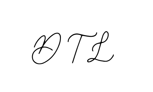 Make a beautiful signature design for name D T L. With this signature (Bearetta-2O07w) style, you can create a handwritten signature for free. D T L signature style 12 images and pictures png