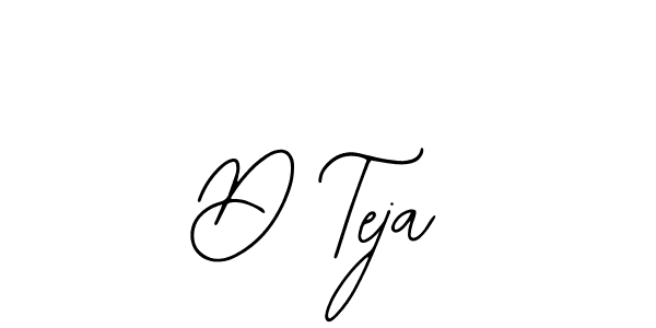 Create a beautiful signature design for name D Teja. With this signature (Bearetta-2O07w) fonts, you can make a handwritten signature for free. D Teja signature style 12 images and pictures png