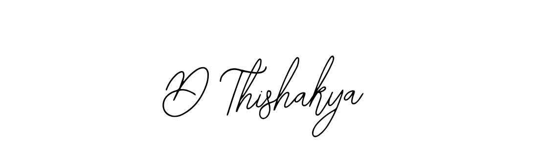 How to make D Thishakya signature? Bearetta-2O07w is a professional autograph style. Create handwritten signature for D Thishakya name. D Thishakya signature style 12 images and pictures png