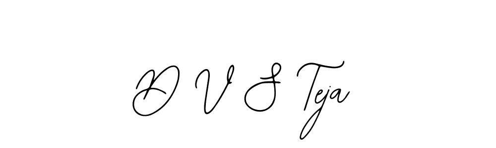 Use a signature maker to create a handwritten signature online. With this signature software, you can design (Bearetta-2O07w) your own signature for name D V S Teja. D V S Teja signature style 12 images and pictures png