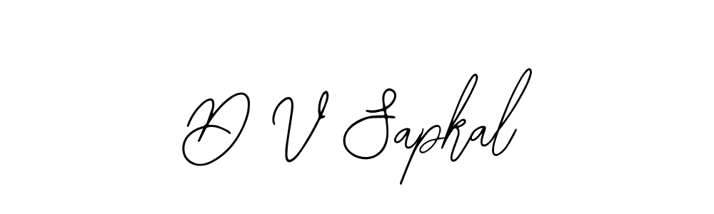 Best and Professional Signature Style for D V Sapkal. Bearetta-2O07w Best Signature Style Collection. D V Sapkal signature style 12 images and pictures png