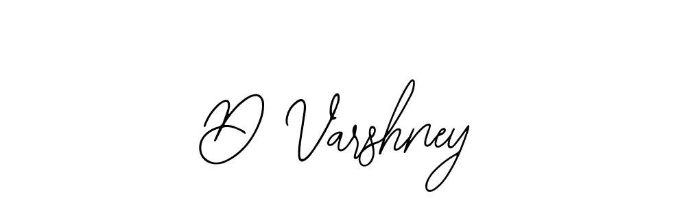 How to make D Varshney name signature. Use Bearetta-2O07w style for creating short signs online. This is the latest handwritten sign. D Varshney signature style 12 images and pictures png