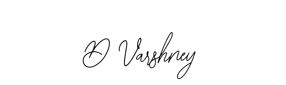 How to make D Varshney name signature. Use Bearetta-2O07w style for creating short signs online. This is the latest handwritten sign. D Varshney signature style 12 images and pictures png