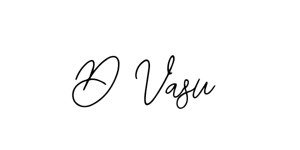 Also we have D Vasu name is the best signature style. Create professional handwritten signature collection using Bearetta-2O07w autograph style. D Vasu signature style 12 images and pictures png