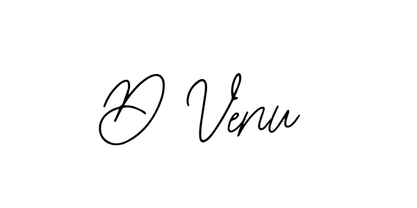 Also we have D Venu name is the best signature style. Create professional handwritten signature collection using Bearetta-2O07w autograph style. D Venu signature style 12 images and pictures png